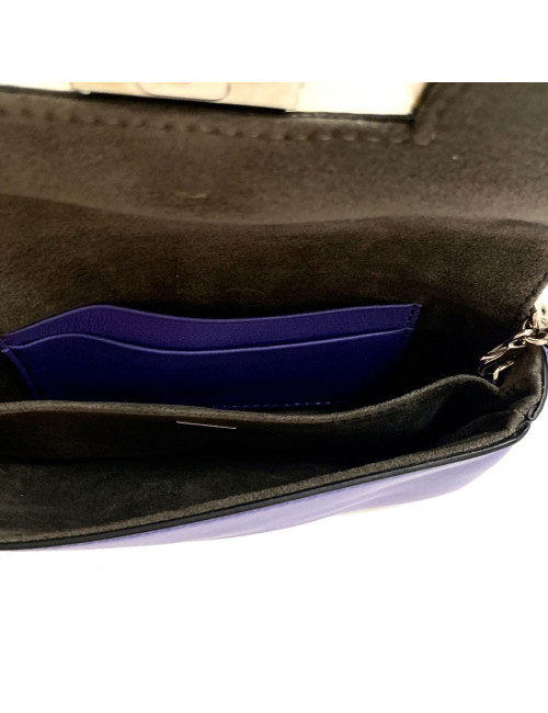 Mini sac Fendi cuir violet