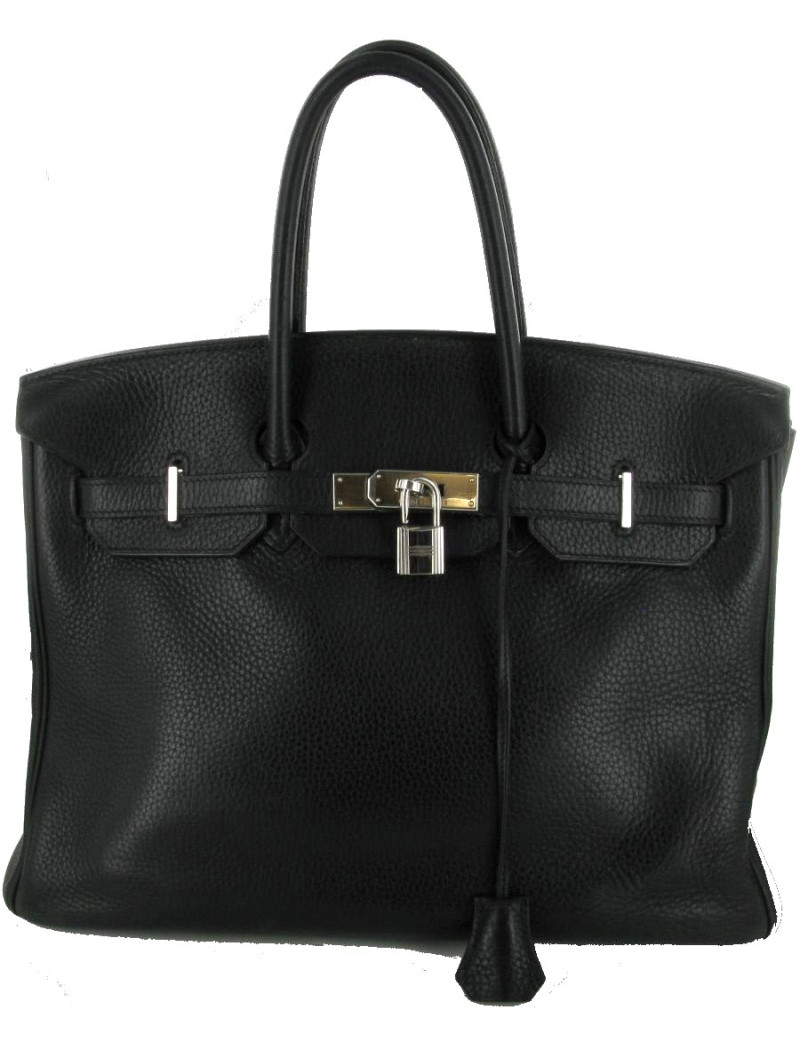 BIRKIN 35 HERMES TAURILLON noir