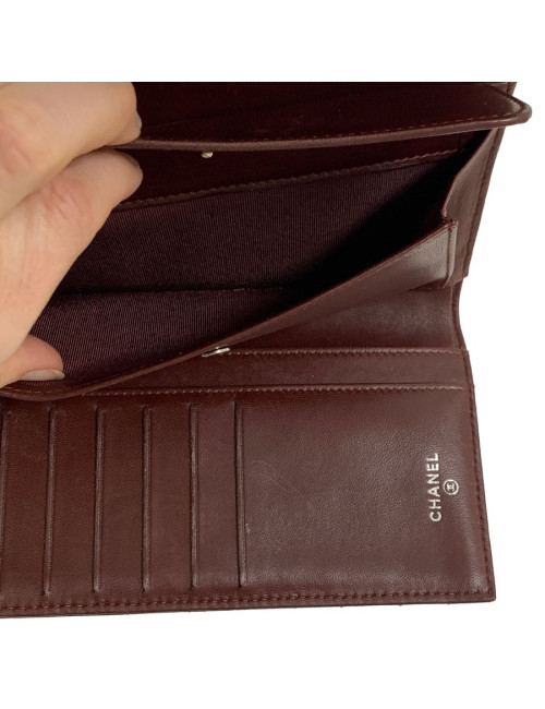 Compagnon CHANEL cuir noir