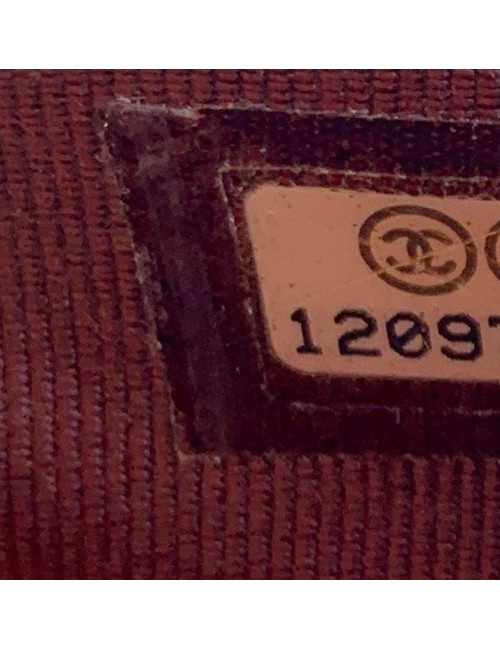 Compagnon CHANEL cuir noir