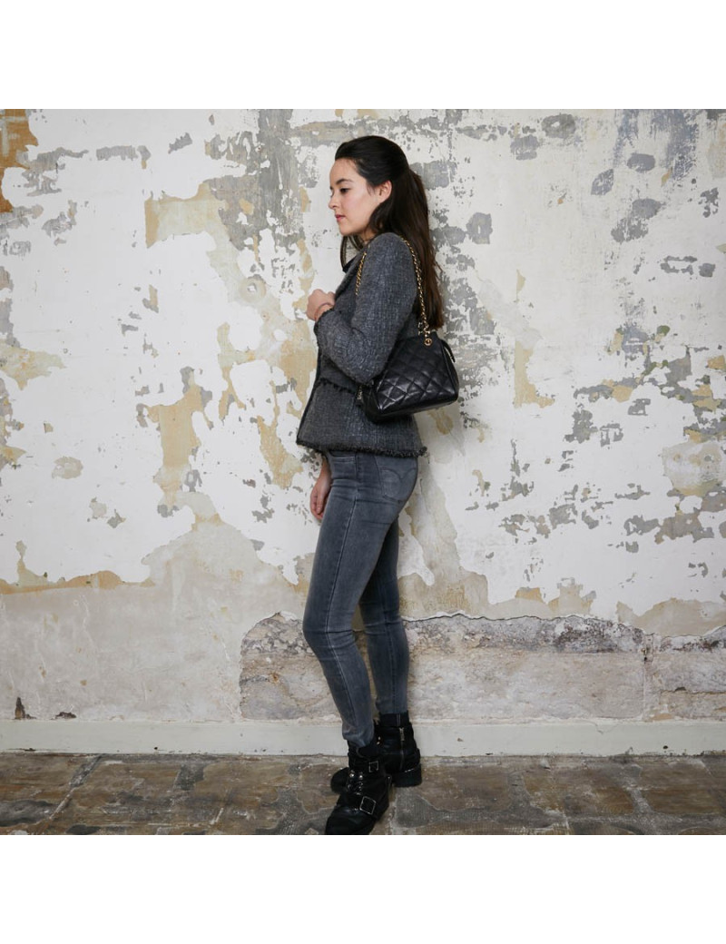 Sac cuir grainé CHANEL 