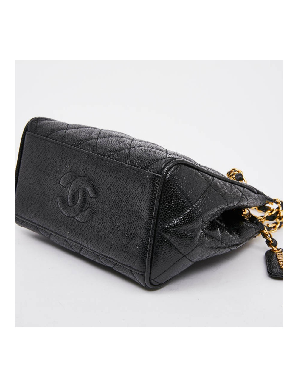 Sac cuir grainé CHANEL 