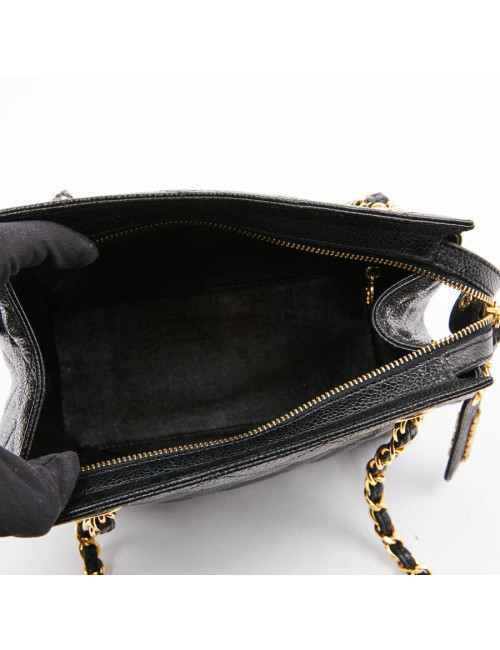 Sac cuir grainé CHANEL 