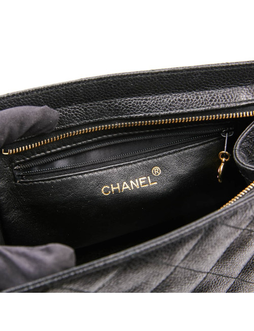 Sac cuir grainé CHANEL 