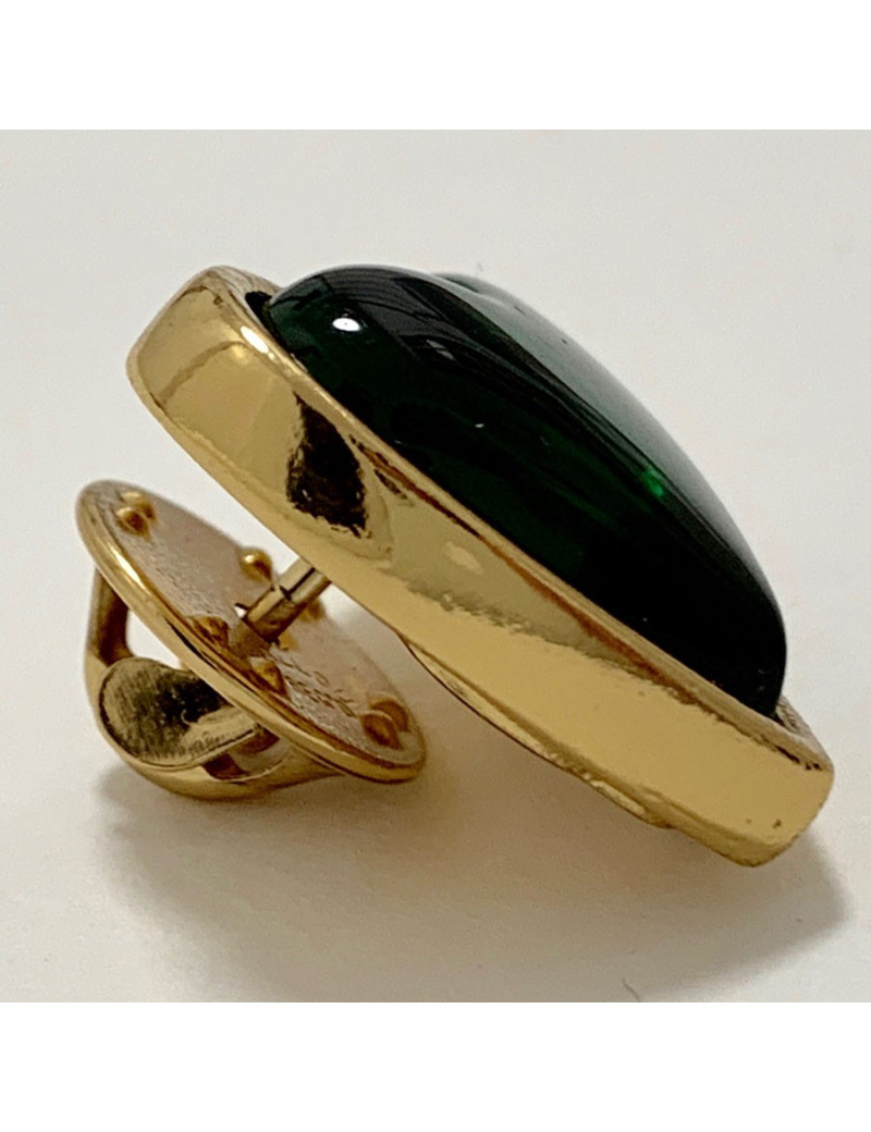 Pin's YSL SAINT LAURENT éméraude