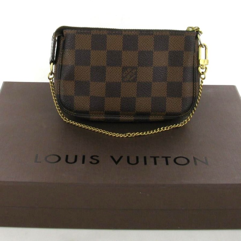 Petite pochette denim Louis Vuitton - VALOIS VINTAGE PARIS