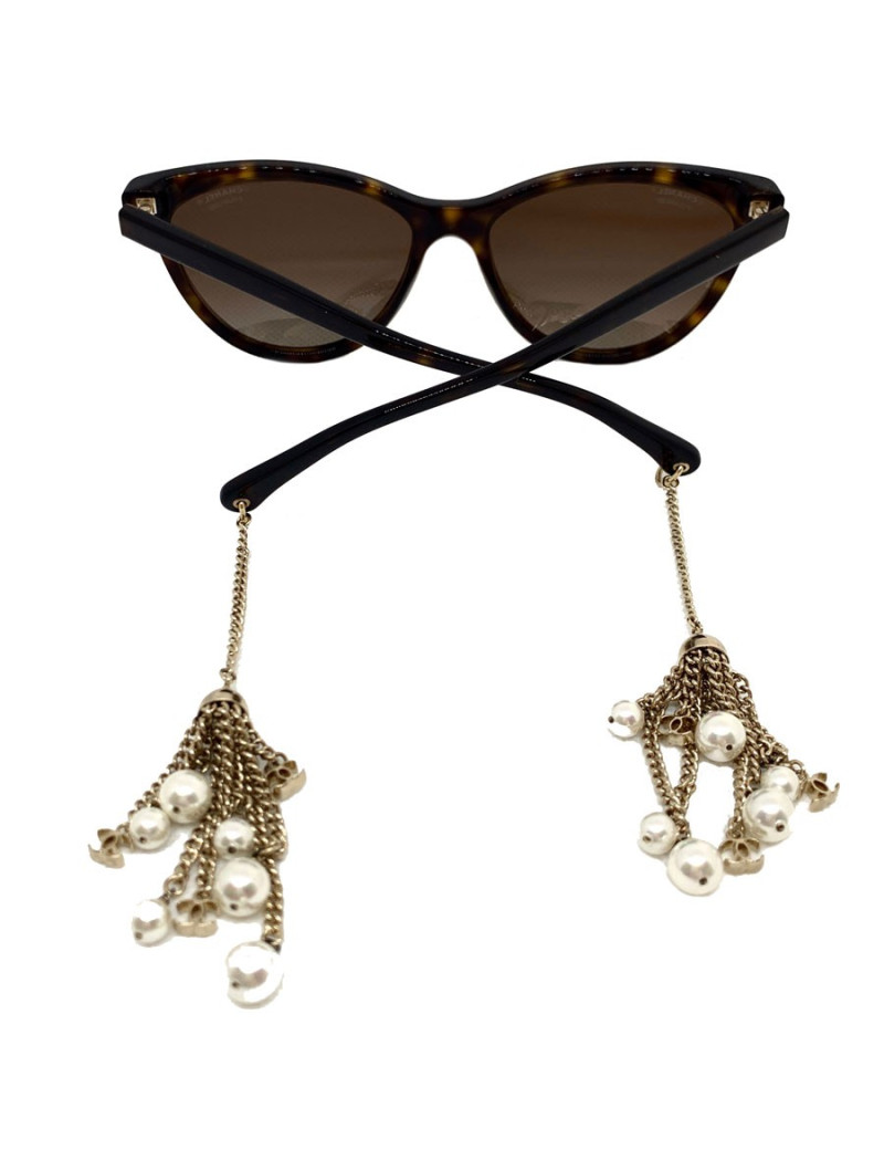 Lunettes de soleil CHANEL édition limitée avec Bijoux 