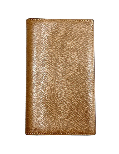 Porte Agenda HERMES cuir gold