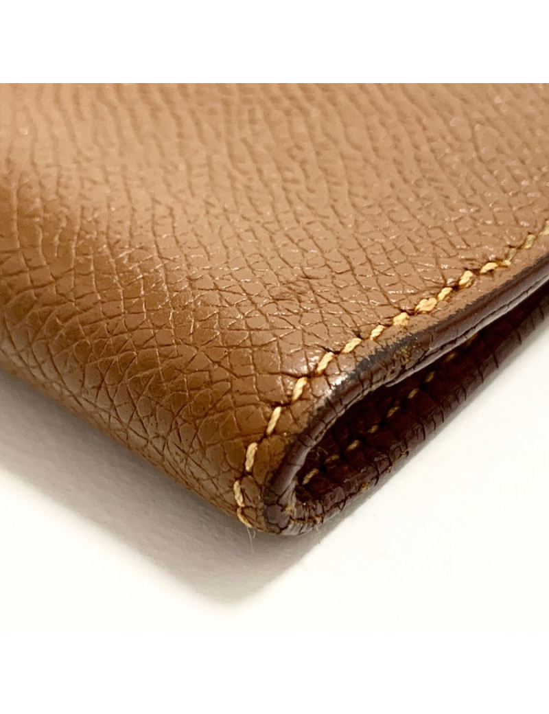 Porte Agenda HERMES cuir de veau epsom gold
