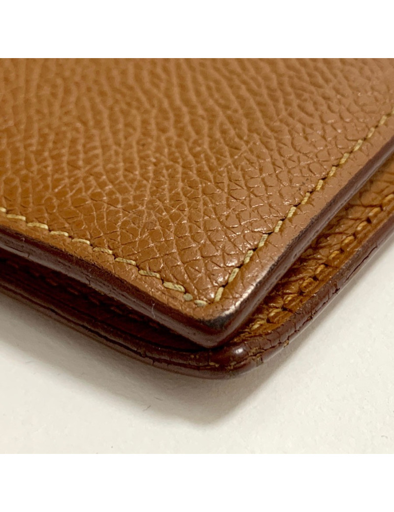 Porte Agenda HERMES cuir de veau epsom gold