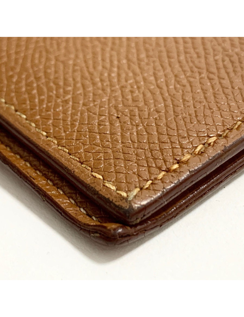 Porte Agenda HERMES cuir de veau epsom gold