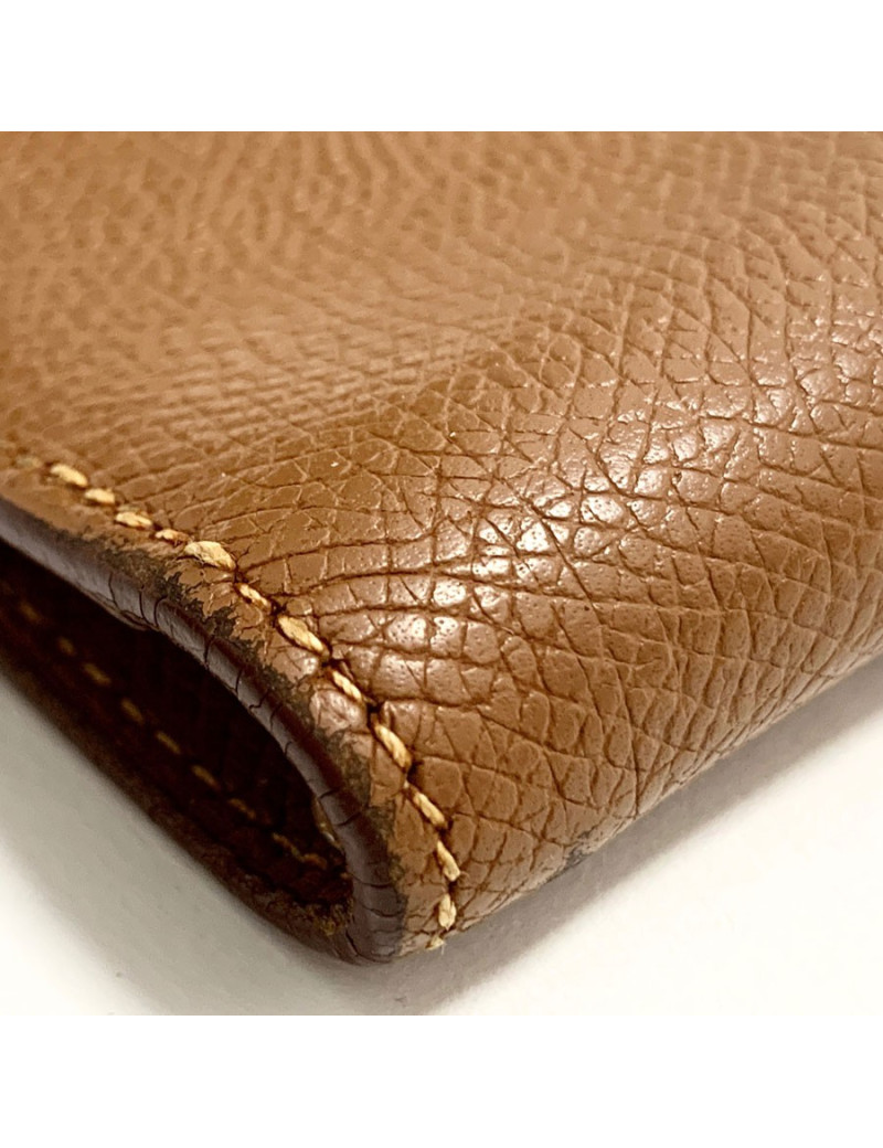 Porte Agenda HERMES cuir de veau epsom gold
