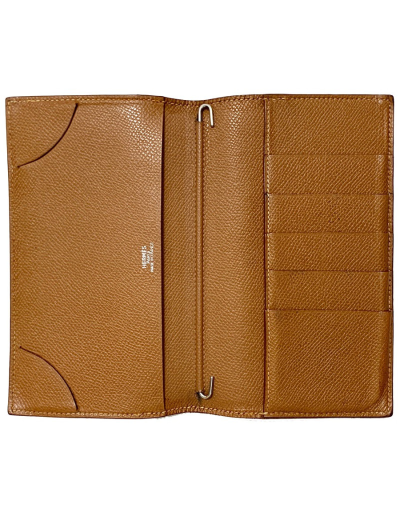 Porte Agenda HERMES cuir de veau epsom gold