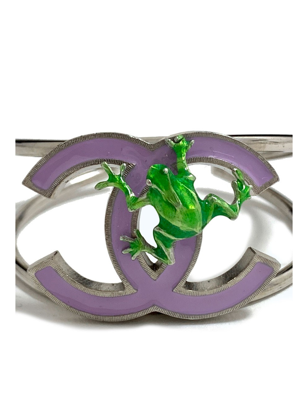 Bracelet CHANEL grenouille verte