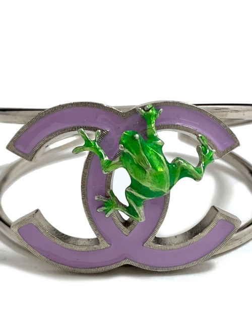 Bracelet CHANEL grenouille verte