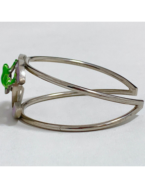 Bracelet CHANEL grenouille verte