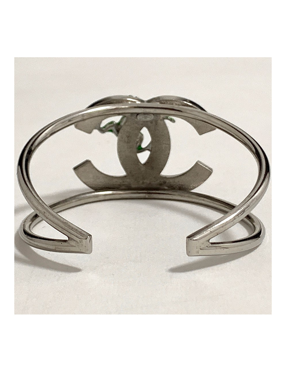 Bracelet CHANEL grenouille verte