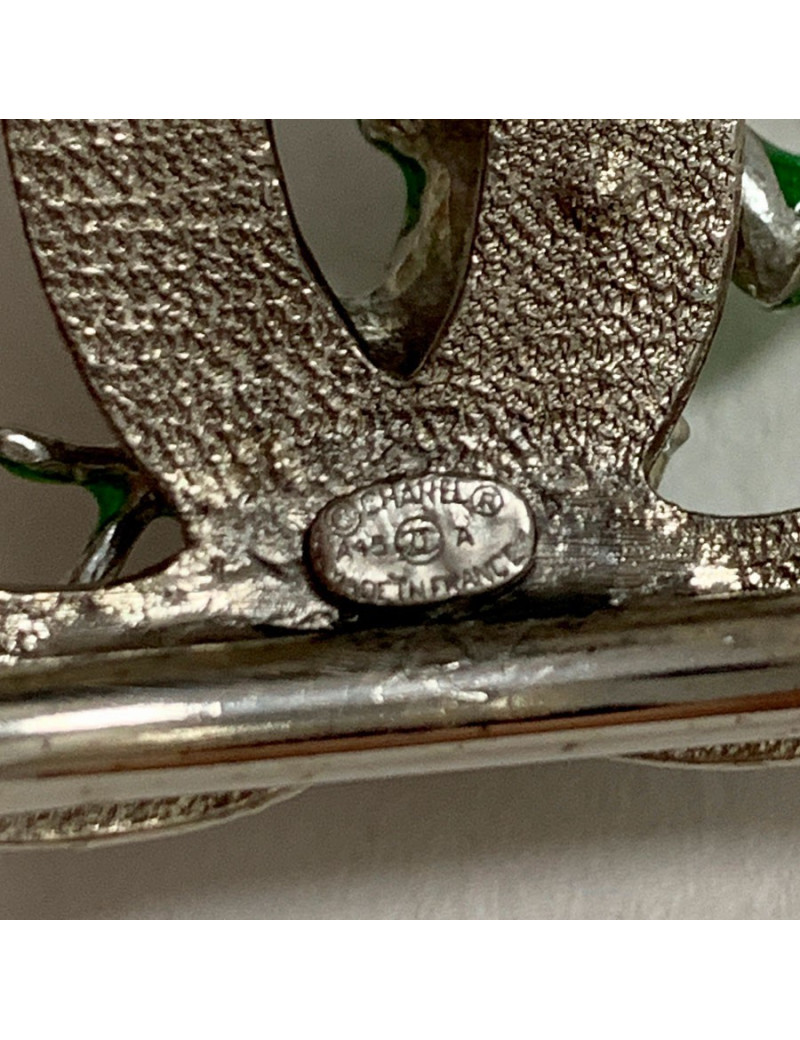 Bracelet CHANEL grenouille verte