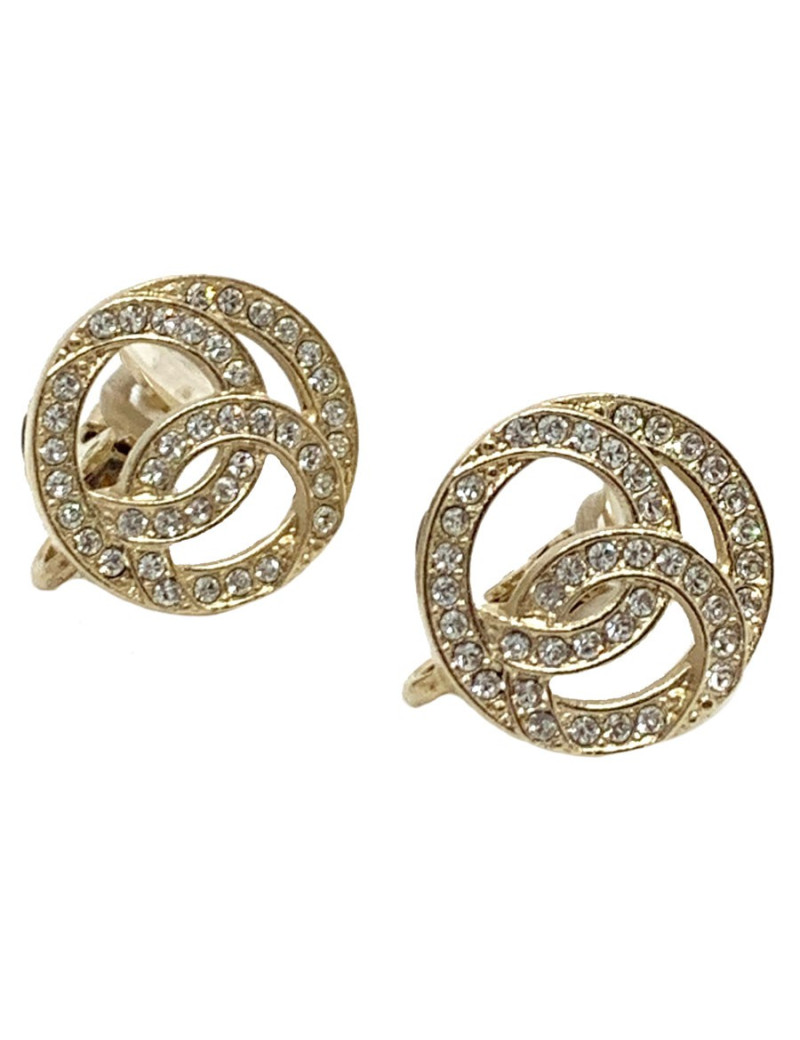 Clous CC strass CHANEL