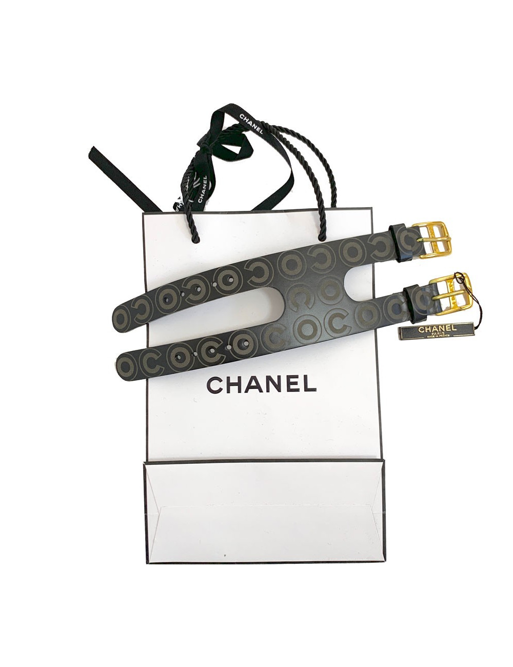 Bracelet cuir coco CHANEL