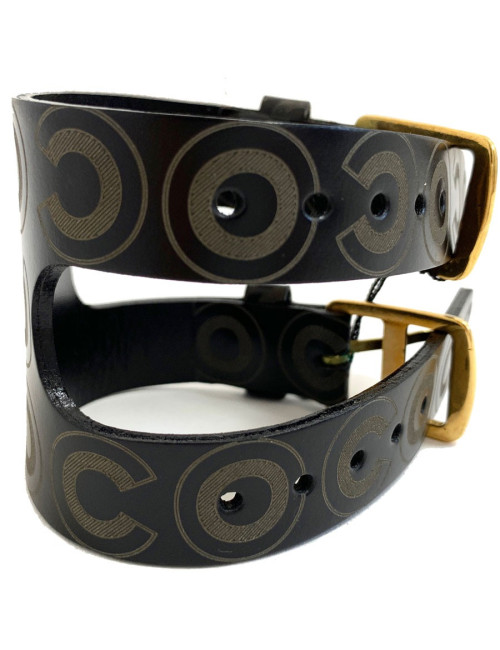 Bracelet cuir coco CHANEL