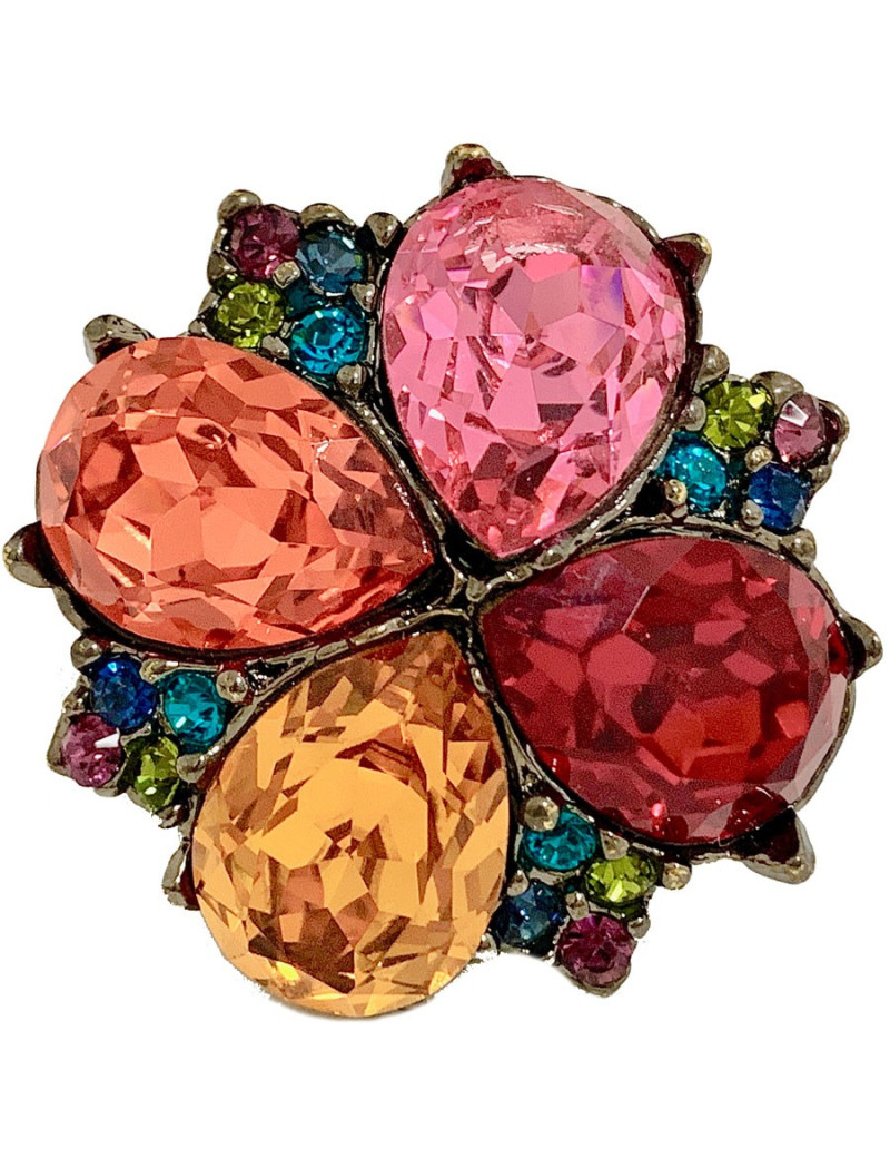 Bague sertie de brillants YSL SAINT LAURENT