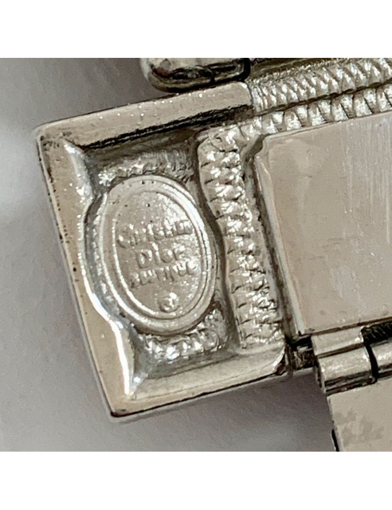 Bracelet CHRISTIAN DIOR pique et coeur strass