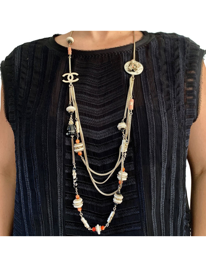 Sautoir Paris Shanghai CHANEL Collector