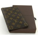 LOUIS VUITTON checkbook and card credits canvas large Monograme model