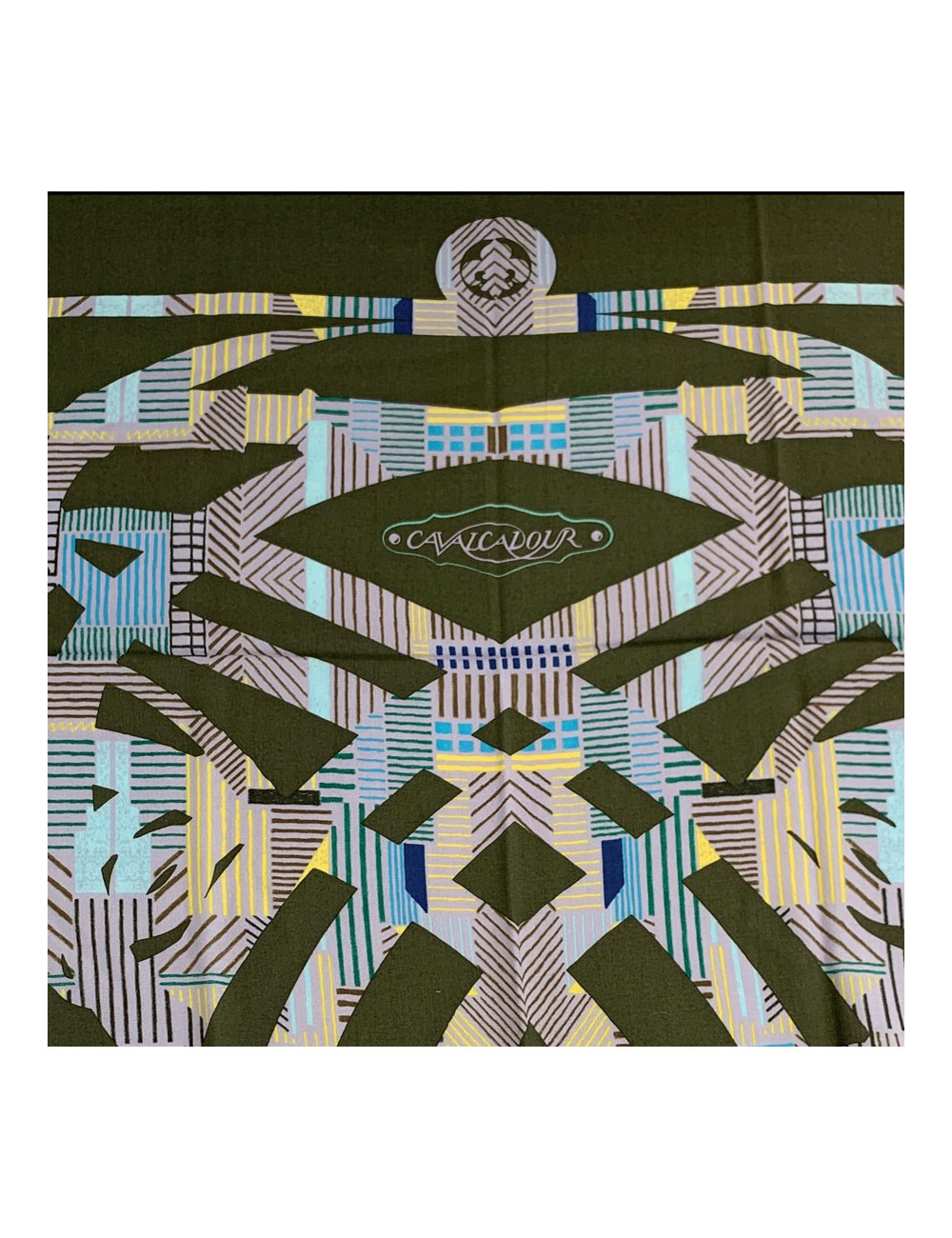 Châle HERMES "Cavalcadour morning"