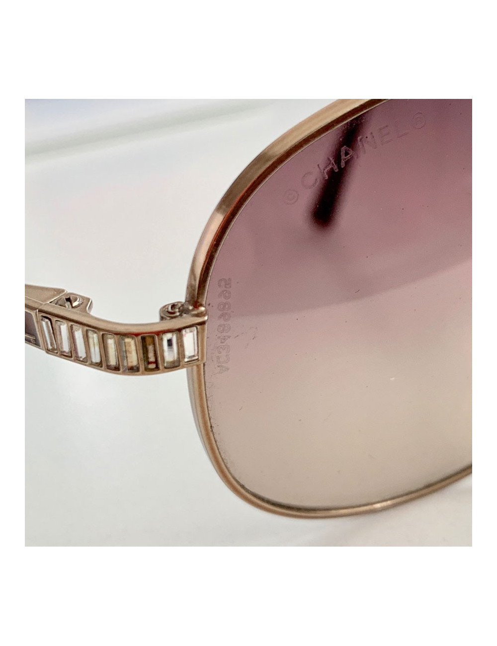 CHANEL aviator sunglasses