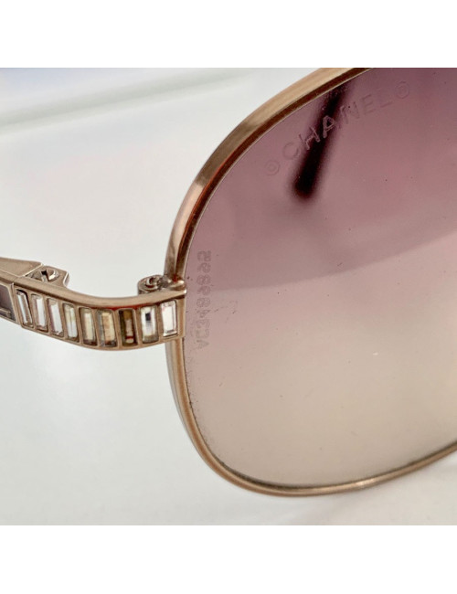 CHANEL aviator sunglasses
