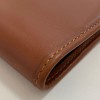 CHRISTIAN DIOR Vintage Brown Leather Directory Cover