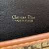 CHRISTIAN DIOR Vintage Brown Leather Directory Cover