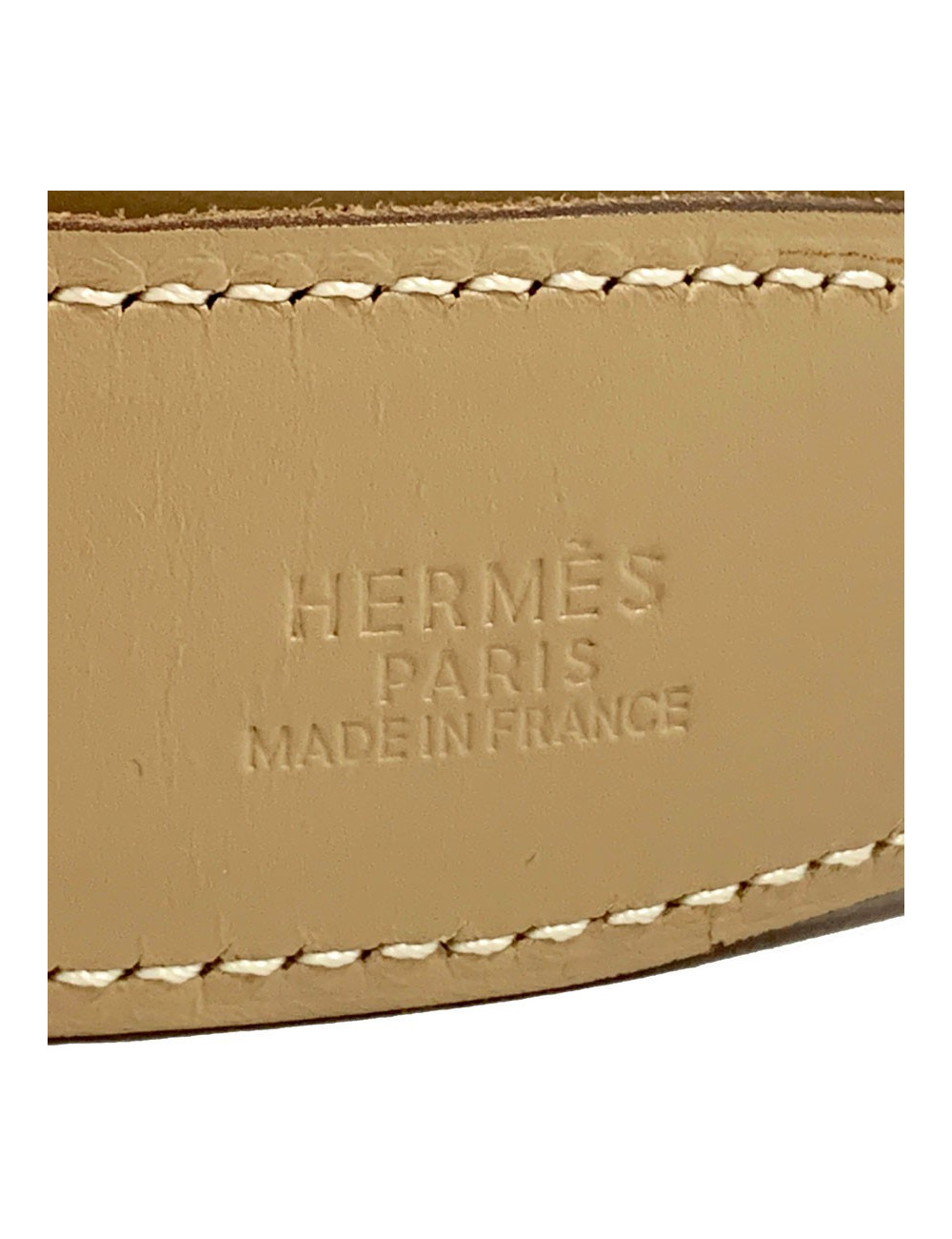 Ceinture HERMES boucle chaine d'ancre