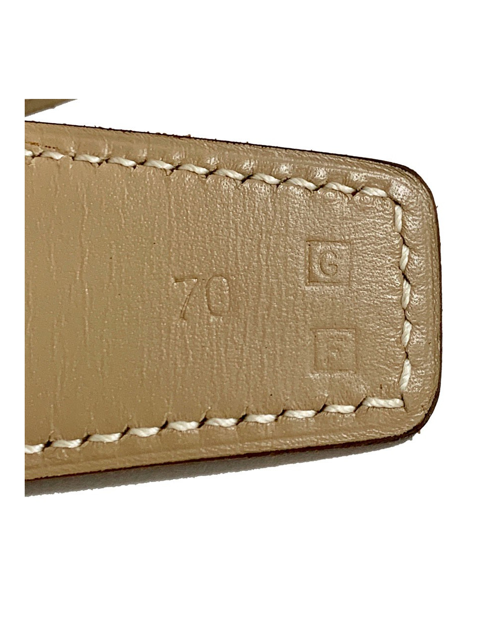 Ceinture HERMES boucle chaine d'ancre