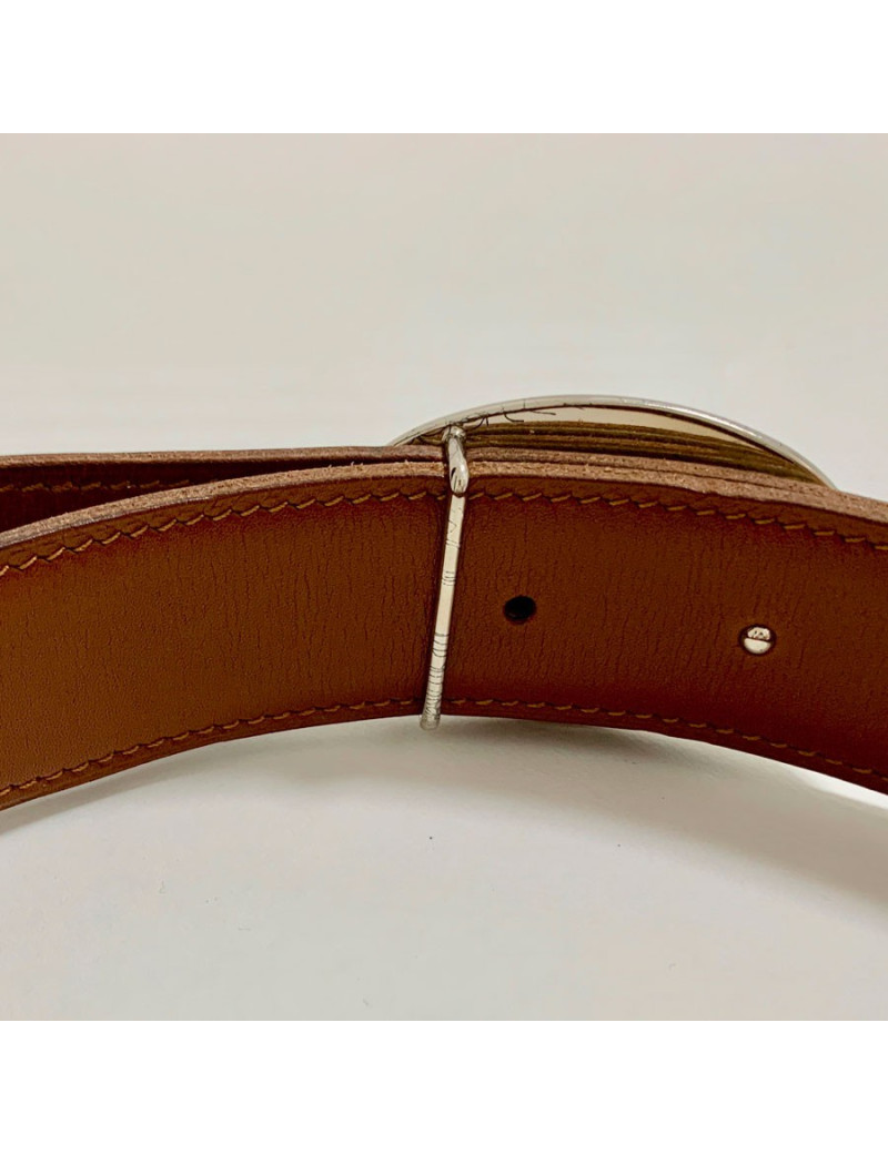 Ceinture HERMES boucle chaine d'ancre