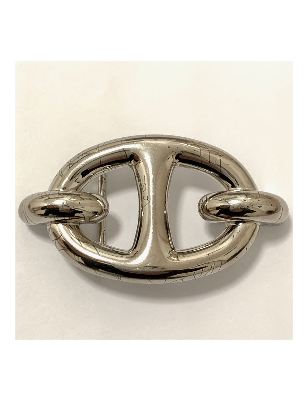 Ceinture HERMES boucle chaine d'ancre