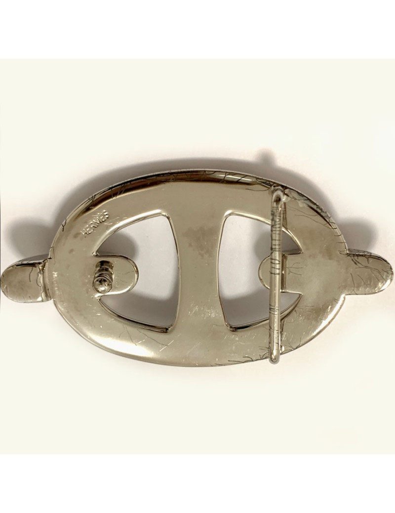 Ceinture HERMES boucle chaine d'ancre