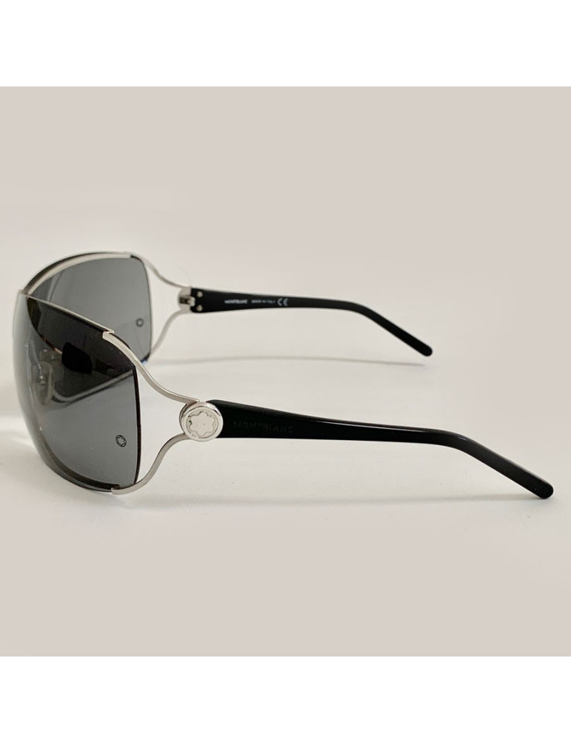 Lunettes de soleil MONTBLANC masque en métal