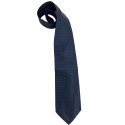 Cravate VERSACE Classic V2 à rayures en soie bleu foncé