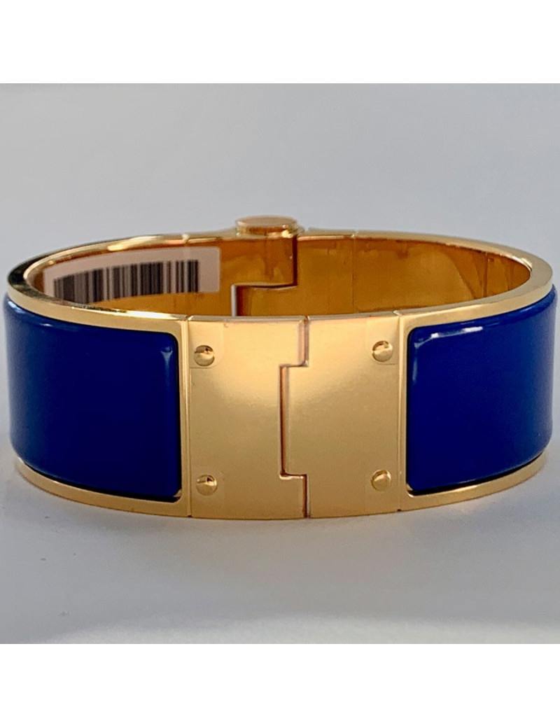 Bracelet HERMES large bleu