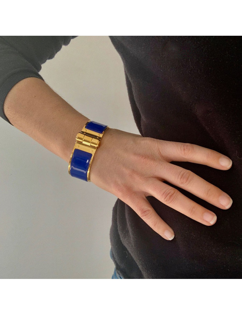 Bracelet HERMES large bleu