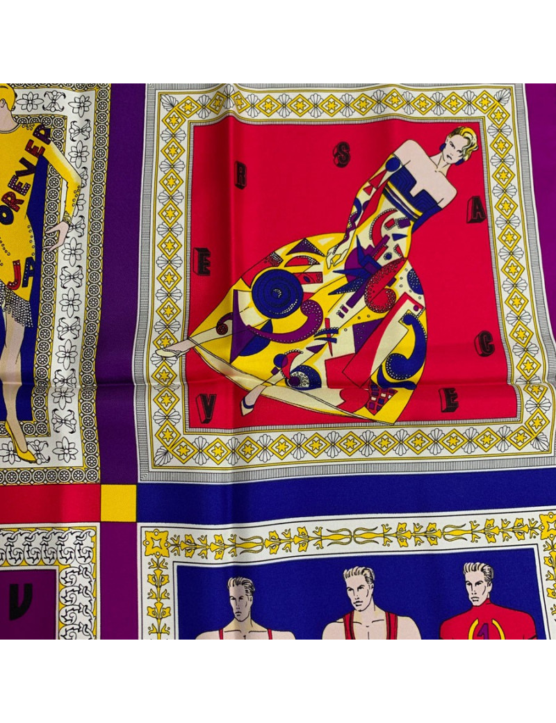 Veste GIANNI VERSACE cuir vert 