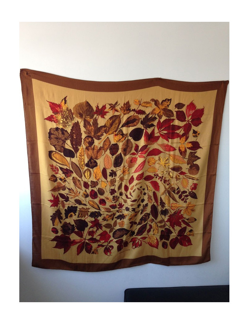 Châle HERMÈS cachemire et soie