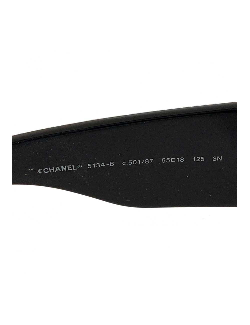 Lunettes de soleil CHANEL CC strass