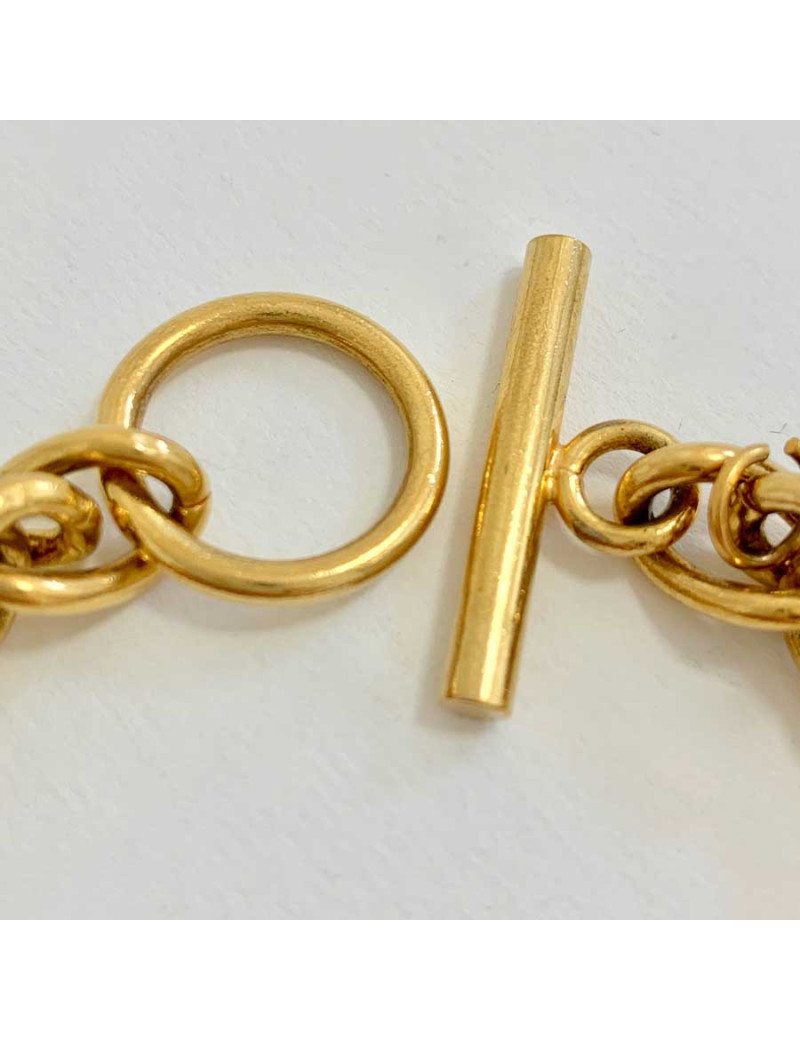 Bracelet DIOR Révolution Française breloques dorées 