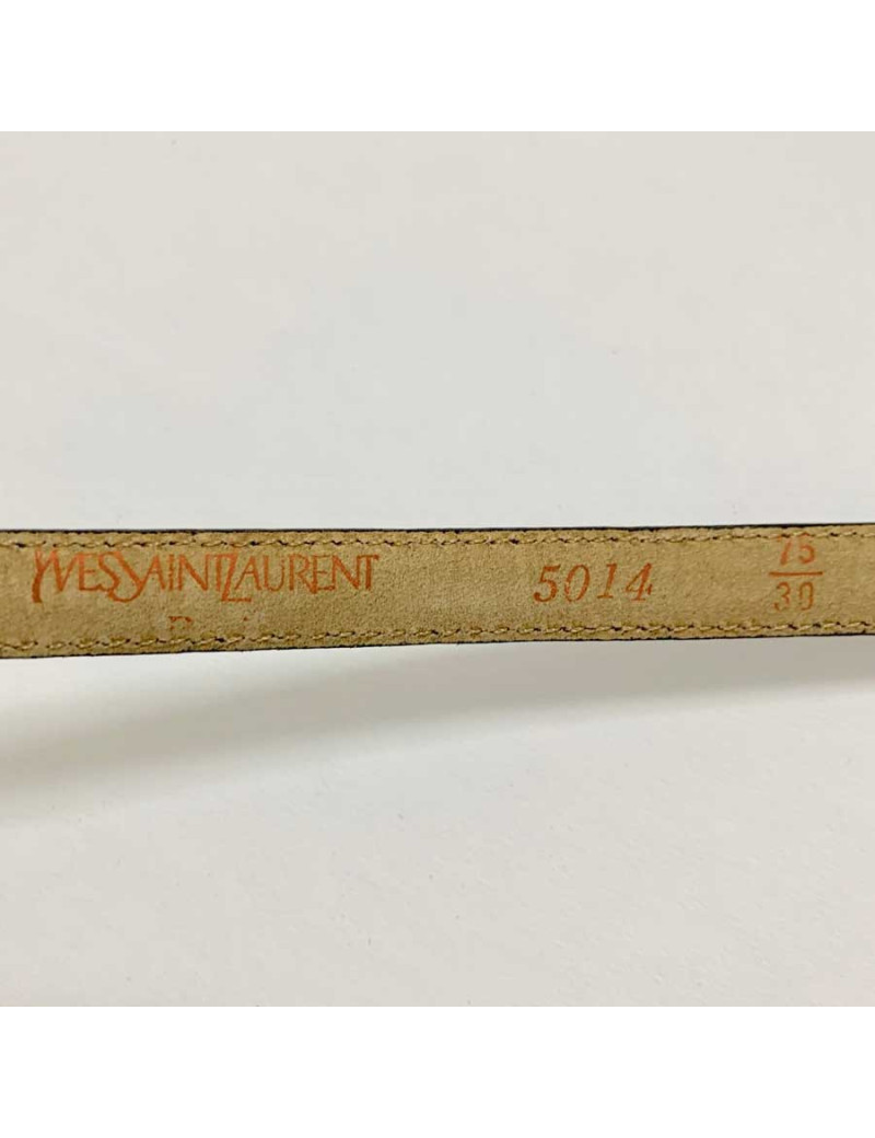 Ceinture fine YSL SAINT LAURENT