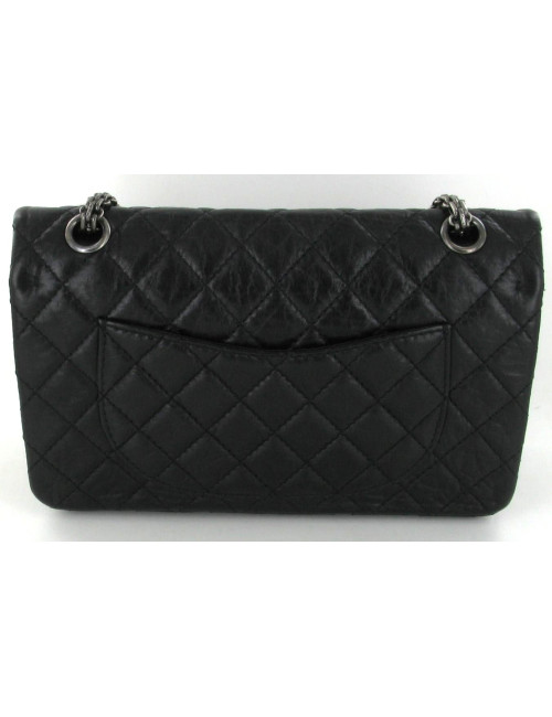 Sac 2:55 CHANEL cuir noir