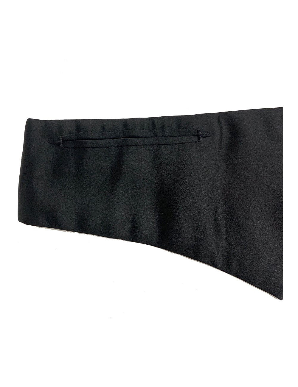 Ceinture de smokinf LANVIN noire